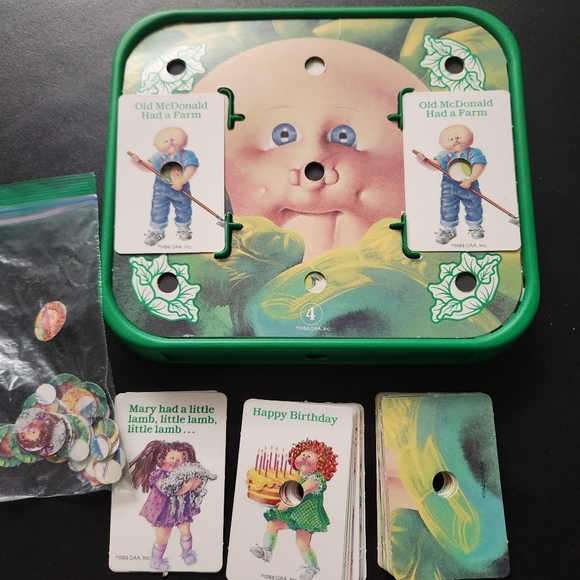 Vtg Cabbage Patch Kids Touching Tunes Magical Musical Game Parker Brothers - Picture 12 of 12